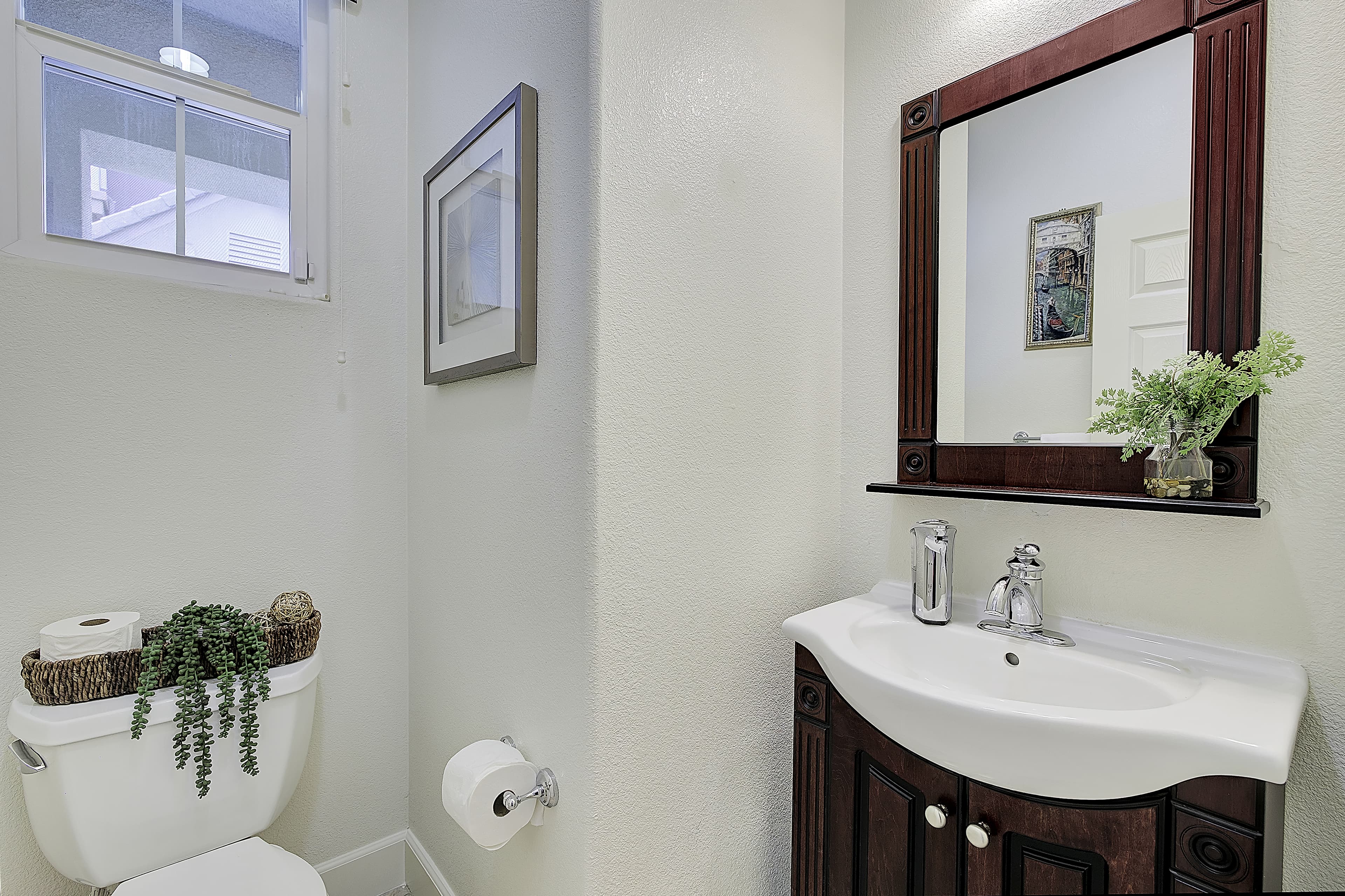 Master bedroom suite